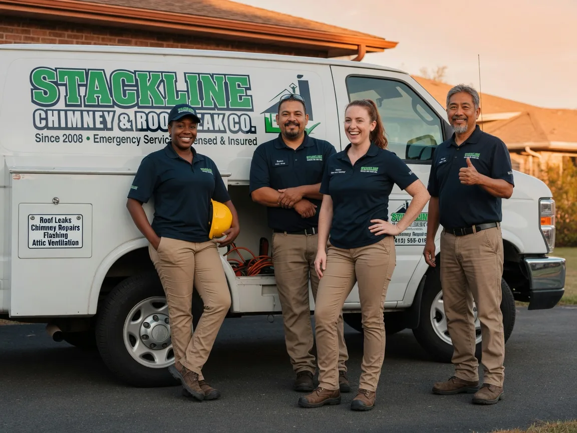 Chimney flashing repair company in Mars Hill, NC